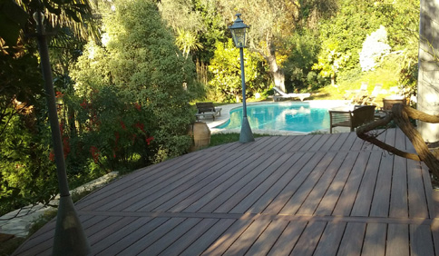 construction et installation terrasse en bois alpes maritimes